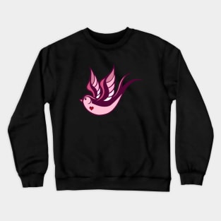 Traditional love bird Crewneck Sweatshirt